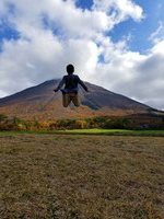 大山へジャンプ！