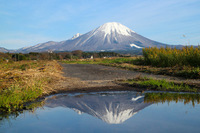 逆さ大山。