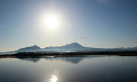 日野川河口より