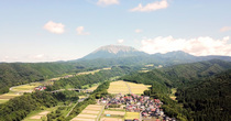 奥大山の四季(貝田圃場)