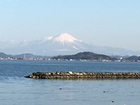 立春の大山